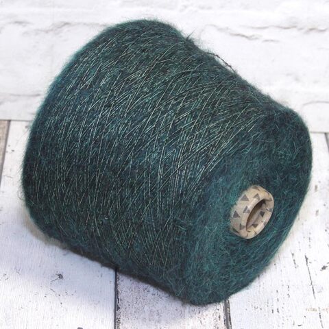 Кидмохер на полиамиде PURA LANA ITALIA / MARZIA 900 зеленый меланж