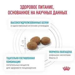Royal Canin Hypoallergenic для собак при пищевой аллергии 4 кг
