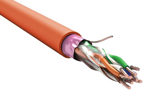 ITK Витая пара F/UTP 5E 4х2х0,52 нг(А)-FRHF оранж. (305м)