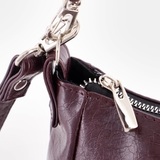 Сумка Саломея 1038 лоск бордо