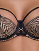 Бюстгальтер полупоролон Ava REBEL 2192 PU animal print