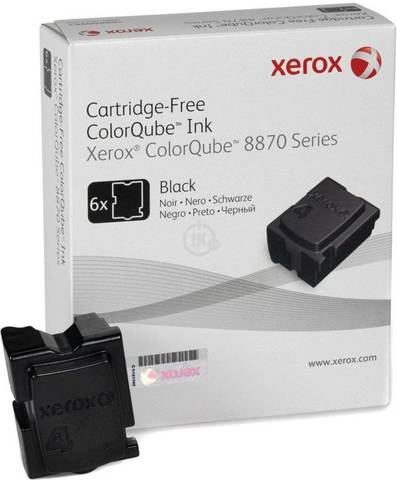 Чернила черные (6x2,78K) XEROX ColorQube 8870