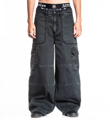 Джинсы Affliction EXTRA WIDE CARGO PANT