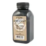 Девелопер БУЛАТ s-Line TK-590K/TK-895K для Kyocera FS-C5250, FS-C8020 (Чёрный, банка 120 г)