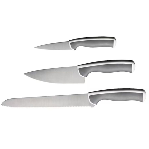 Набор ножей KNIVSET, в наборе 3 ножа (35 см, 28 см, 20 см)