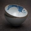 Пиала "Рыбка" керамика Цзиндэчжэнь, 60 мл