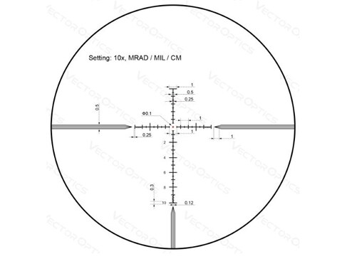 VECTOR OPTICS Taurus 6-24x50 HD HT SFP