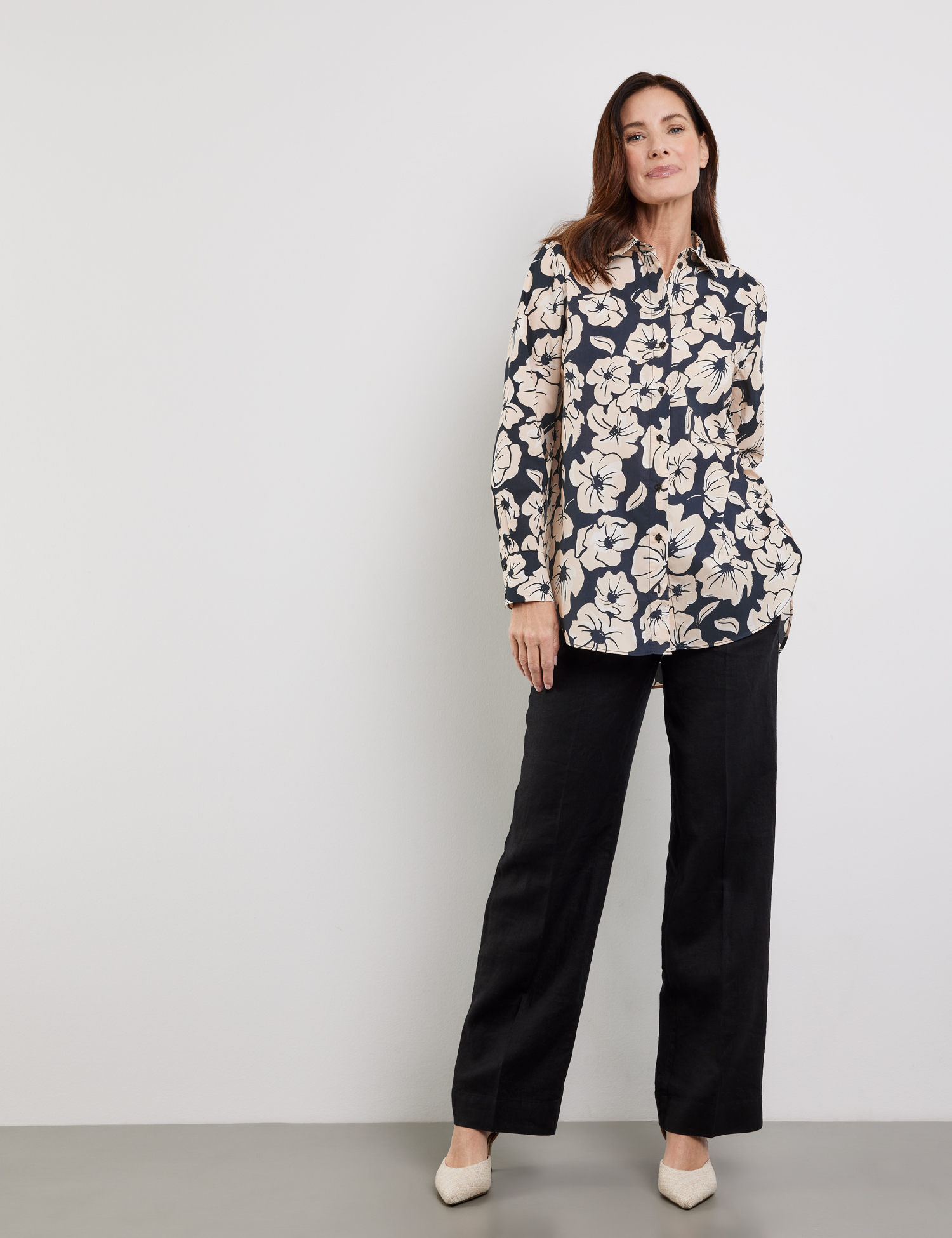 Блузка женская GERRY WEBER, 360020-31409-1098 - купить по выгодной цене |  Ashop.ru - мультибрендовый магазин одежды, обуви и аксессуаров