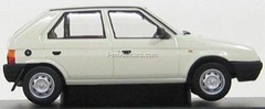 Skoda Favorit 136L 1987 Ice white Abrex 1:43