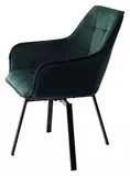 фото 3 Стул MAVERICK 360 град. поворот. BLUVEL-78 GREEN/ черный каркас, М-City на profcook.ru