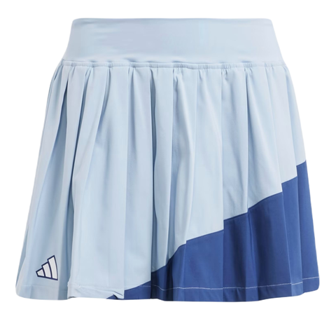 Теннисная юбка Adidas Clubhouse Tennis Classic Premium Skirt - wonder blue/noble indigo