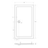 Cezares TRAY-M-AH-35-W TRAY-M-AH-160/90-35-W Душевой поддон из стеклокомпозита (SMC)