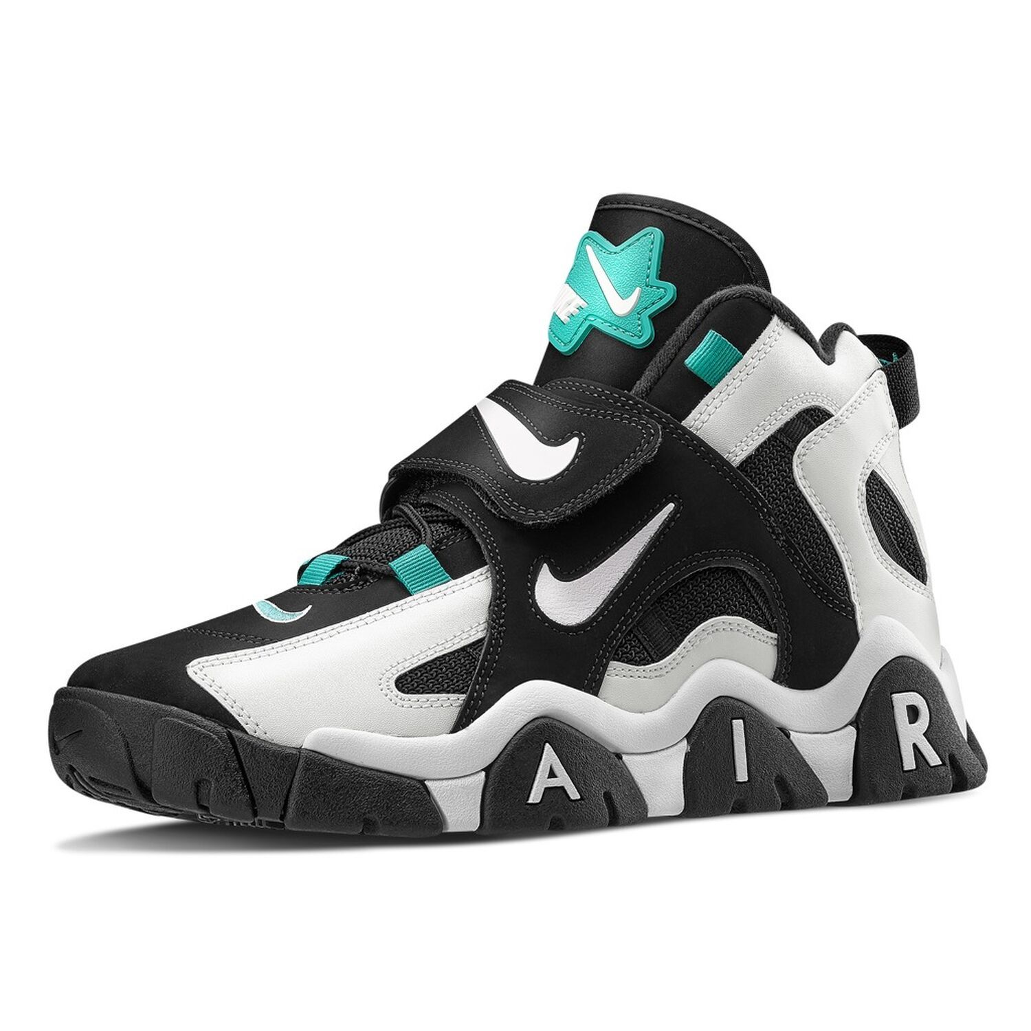 nike air barrage black