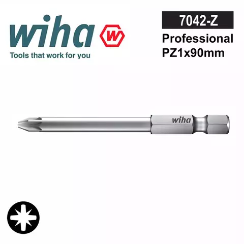 Бита PZ1 х90мм Professional Wiha 7042Z 01809