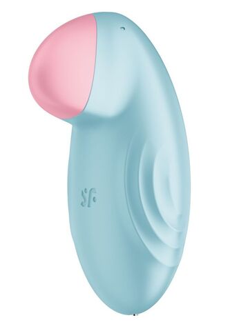 Голубой клиторальный стимулятор Tropical Tip - Satisfyer 4044347