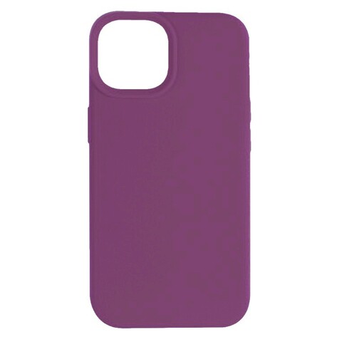 Силиконовый чехол Silicon Case WS для iPhone 14 (6,1") (Фиолетовый)