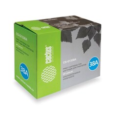 Лазерный картридж Cactus CS-Q1338AR (HP 38A) черный для HP LaserJet 4200, 4200dtn, 4200dtns, 4200dtnsl, 4200l, 4200ln, 4200lvn, 4200n (13'000 стр.)