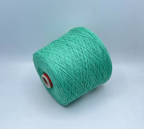 Filcom (пр.Италия), art-Alba 3/15 500м/100гр. 40%Кашемир, 40%Шелк, 20%Меринос, цвет-Разбеленно-зеленый арт.32410