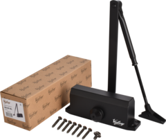 Дверной доводчик DD-80BL (черный)