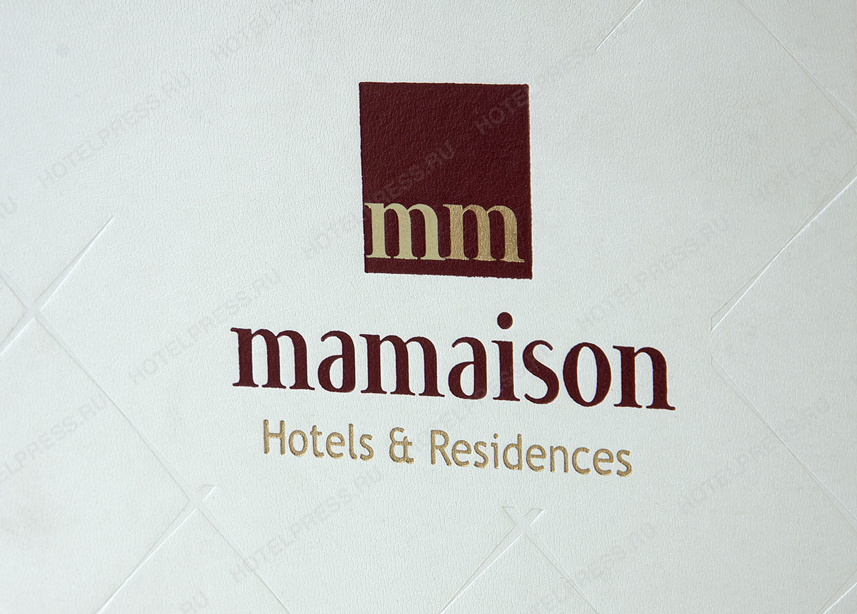Информационная папка гостя отеля mamaison