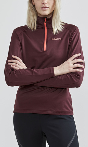 Утеплённая беговая рубашка Craft Core Gain Midlayer женская