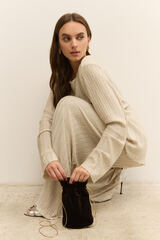 Сумочка-кисет бархатная