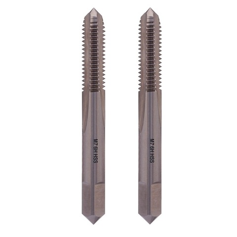 Метчик М 7,0х1,0 (Комплект 2шт) DIN352 HSS-G 6h 50мм a=4,9 H-Tools 230070TXHT-2