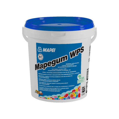 Mapei Mapegum WPS/Мапей Мапегам ВПС быстросохнущая эластичная жидкая мембрана для гидроизоляции внутри помещений