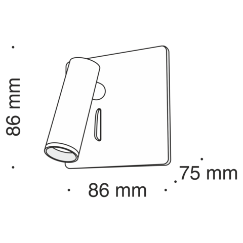 Бра Technical Mirax C040WL-L3N3K