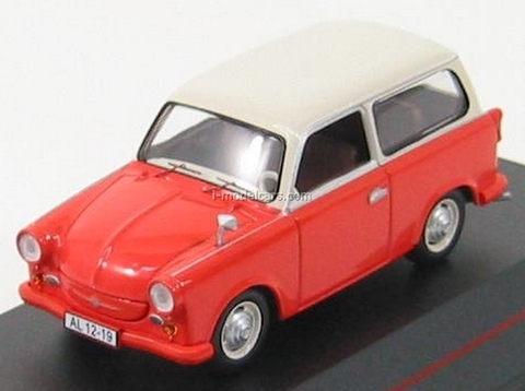 Trabant P50 Kombi orange-beige 1959 IST008 IST Models 1:43