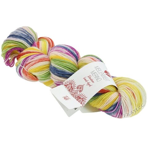 Lana Grossa Meilenweit Merino Rainbow Hand Dyed 7001