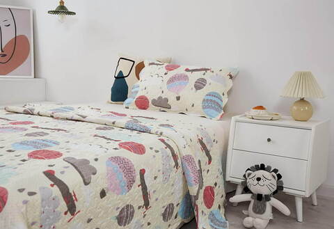 Покрывало 160х220 и наволочка 50х70 Sofi De MarkO Magic №8