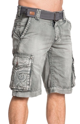 Affliction | Шорты мужские ROGUE WAVE CARGO SHORT 110WS139 правый бок