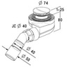 Сифон для душевого поддона 5 см Radaway Turboflow TB50P