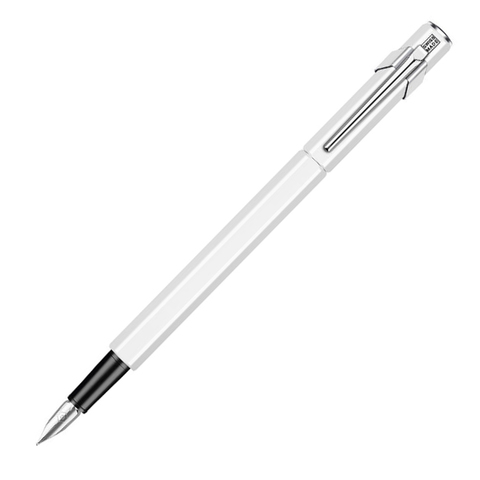 Ручка перьевая Caran d'Ache 849 Office Classic Laquer White, F (841.001)