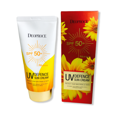 DEOPROCE UV DEFENCE SUN CREAM PROTECTOR SPF50+ PA+++ 70ml