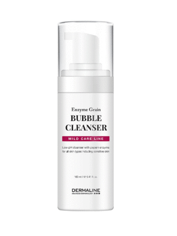 Dermaline Enzyme Grain Bubble Cleanser, Пузырьковая  пенка для умывания, 160 мл