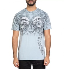 Футболка Affliction COLLAPSE BLUE