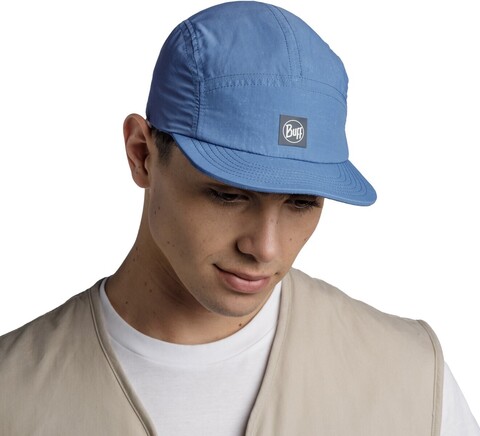 Картинка кепка Buff 5 Panel Explore Cap Slen Denim - 4