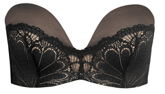 Кружевной бюстгальтер-балконет Ultimate Srtapless Wonderbra пуш-ап без бретелей (W031U)