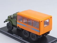 ZIL-131 shift work bus khaki-orange 1:43 Start Scale Models (SSM)