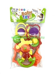 Набор Погремушек, в пакете 6шт, размер 30см*18см*6см. цена за уп.