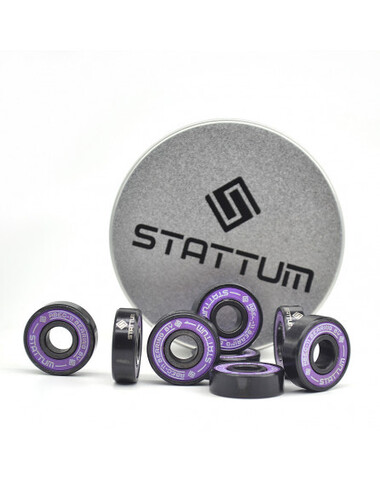 Подшипники Stattum ABEC-11 фиолетовые (8 штук в футляре)