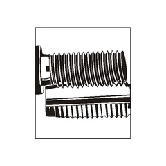 Voelkel V07326 (5 шт) Вставка резьбовая М14х1,5 DIN8140S (Нерж. Сталь) 1,5xD 6h V-COIL