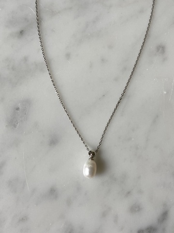 Колье Мариса, серебряный цвет