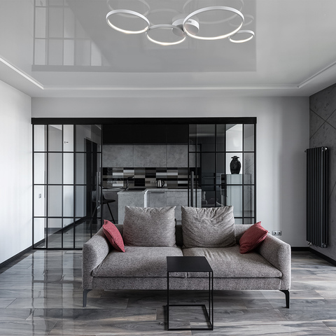 Потолочная светодиодная люстра Maytoni Olympia MOD448CL-L35WK