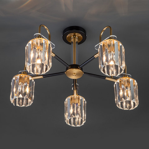 Потолочная люстра 70090/5 черный