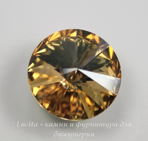 1122 Rivoli Ювелирные стразы Сваровски Crystal Golden Shadow (SS47) 10,54-10,9 мм