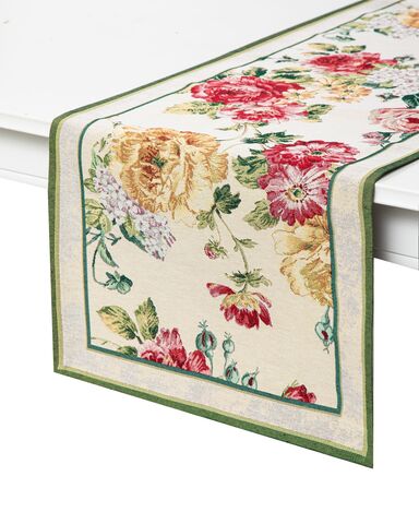 Дорожка для стола 44х140см Mix&Match Home Королевский пион бежевая