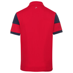 Теннисное поло Head Ace Polo Shirt M - dark blue/red